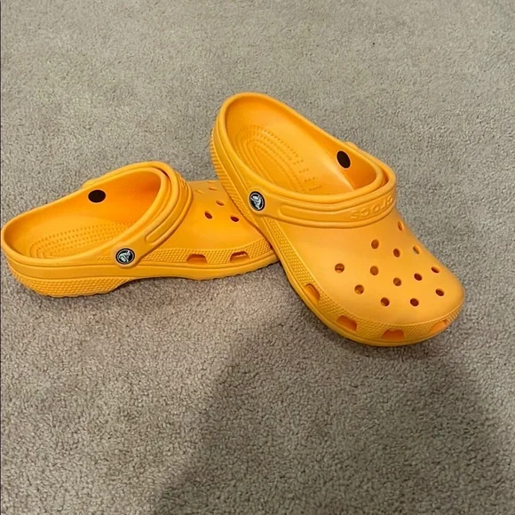 CROCS Women's Sandals - Bright Orange - Picture 4 of 4